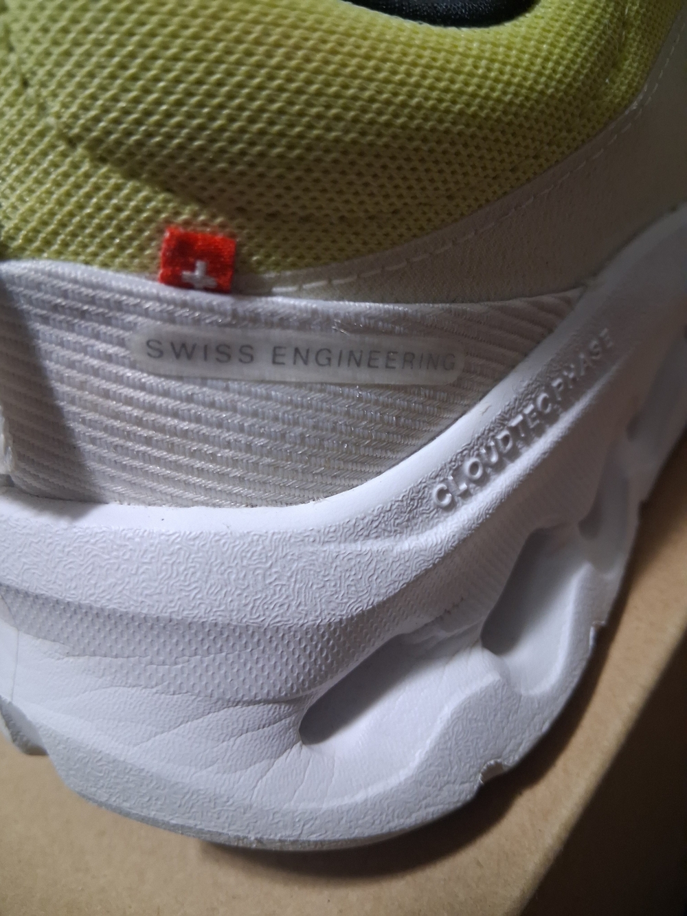 Loewe Neon Yellow and Cream Athletic Sneakers - Picture 10 of 16